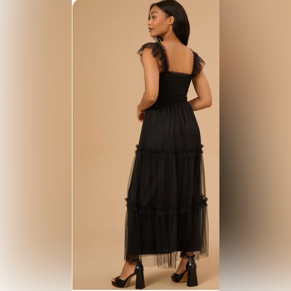 Altar’d State Kenna Tulle Maxi Dress - Picture 3 of 4